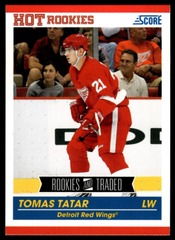 2011-12 Score Hot Rookies #602 Tomas Tatar Red Wings